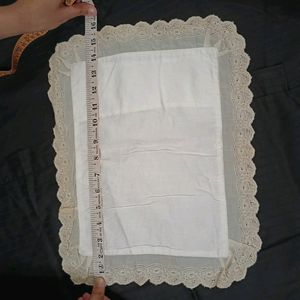 White Baby Pillow Cover Multiple Pieces Available