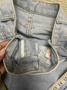 Light Wash Straight Jeans