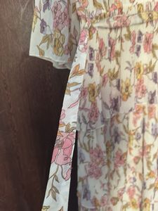 Elegant Floral Tiered Midi Dress