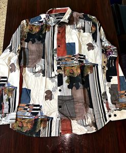 FCUK Original Unique Patchwork Print Shirt