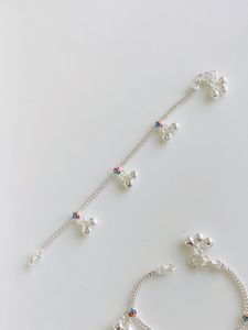 Pure Silver Kids Payal (wt:-18.060g)