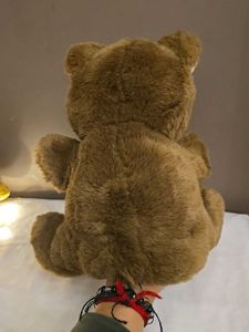 Vintage Brown Teddy Bear hand puppet