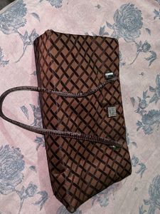 Stylish Brown Monogram Handbag