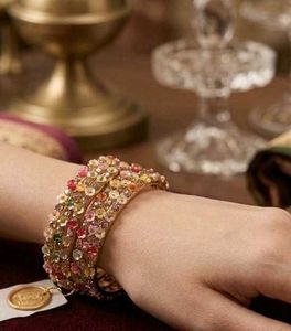 Exquisite Embellished Bangles