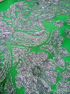 🆕NEW Green Silver Embroidery Saree With Blouse