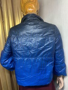 Stylish Blue Puffer Jacket