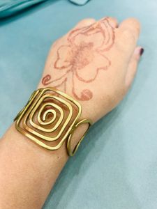 Unique Spiral Bangle Bracelet