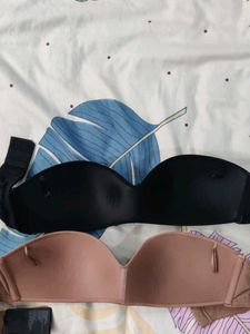 H&amp;M 2-pack non-wired bandeau bras