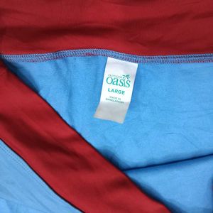 ❤️‍🔥 Comfortable Blue Briefs with Red Trim
