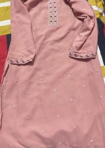 Elegant Pink Kurta Set