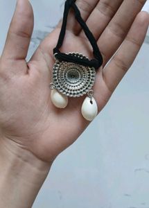 Bohemian Tribal Oxidized Necklace