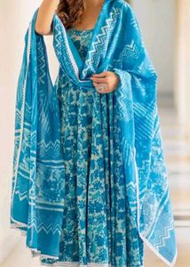 New suit .Sleeveless kurta plazo  big size 2