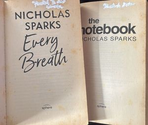 Nicholas Sparks Books: The Notebook &amp; Every Breath