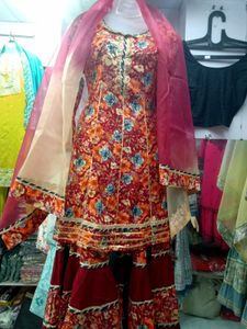 Floral Sharara Suit
