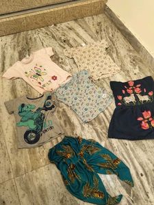 Cute Baby Girls Clothes Bundle