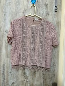 Beautiful Lace Crop Top