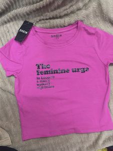 SHEIN Graphic Tee - "The Feminine Urge"