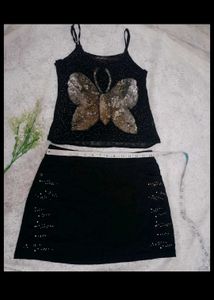 Butterfly Sequin Set