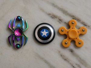 3 Fidget Spinner Toys - Set of
