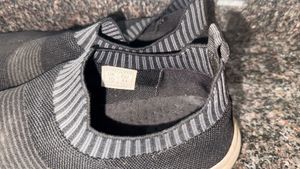 Comfortable Black Slip-On Sneakers