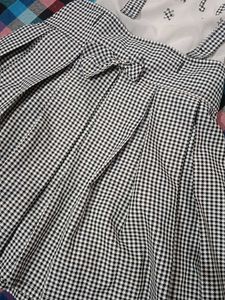 Cute Gingham Skirt and Top Set
