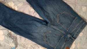 Hollister Ripped Blue Jeans