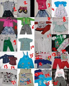 26 Items Bundle of kid's clothes