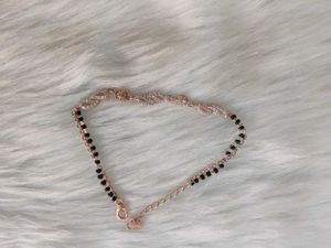 Rose Gold Pure Silver Bracelet For Women Nd Girls