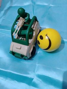 Toy Soldier Jeep with Gun