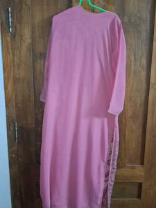 Elegant Pink Kurta Set with Dupatta