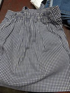 Checked Mini Skirt