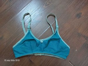 Teal Blue Comfort Bra