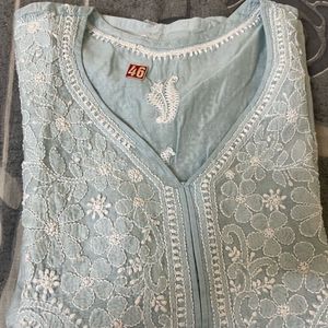 brand new Chikankari Embroidered Kurti