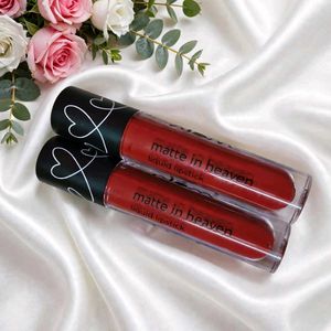 Plum Matte Lipstick Duo 138 silly chilly