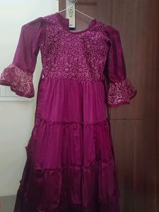 Beautiful Girls Maroon Gown
