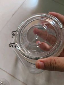 ✅ price Drop🌹1kg Capacity Glass Container 🫙