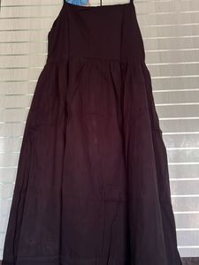 Black Button Down Midi Dress