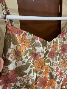 Floral Print Midi Dress