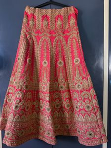Stunning Embroidered Pink Lehenga