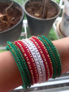 Handmade bangle set