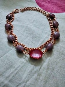 Mauve Moon - Classy Beaded Bracelet