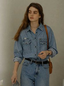 Light Wash Denim Shirt