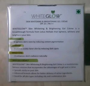 Lotus Herbals White Glow Gel Creme