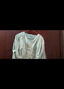 Chic Pleated  Blouse