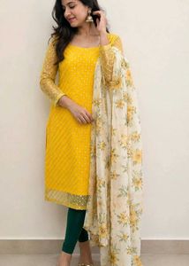 Vibrant Yellow Kurta