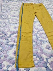 Women's Mustard Yellow Jeans