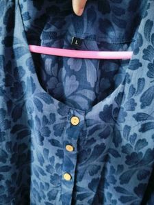 Blue Floral Print maxi dress 💙👗