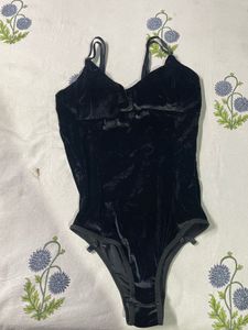 Velvet Camisole Bodysuit