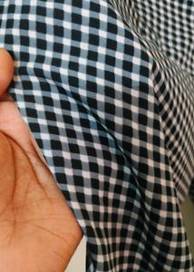 Regular Fit Checked Trousers