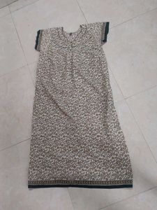 Comfortable Printed Nightgown